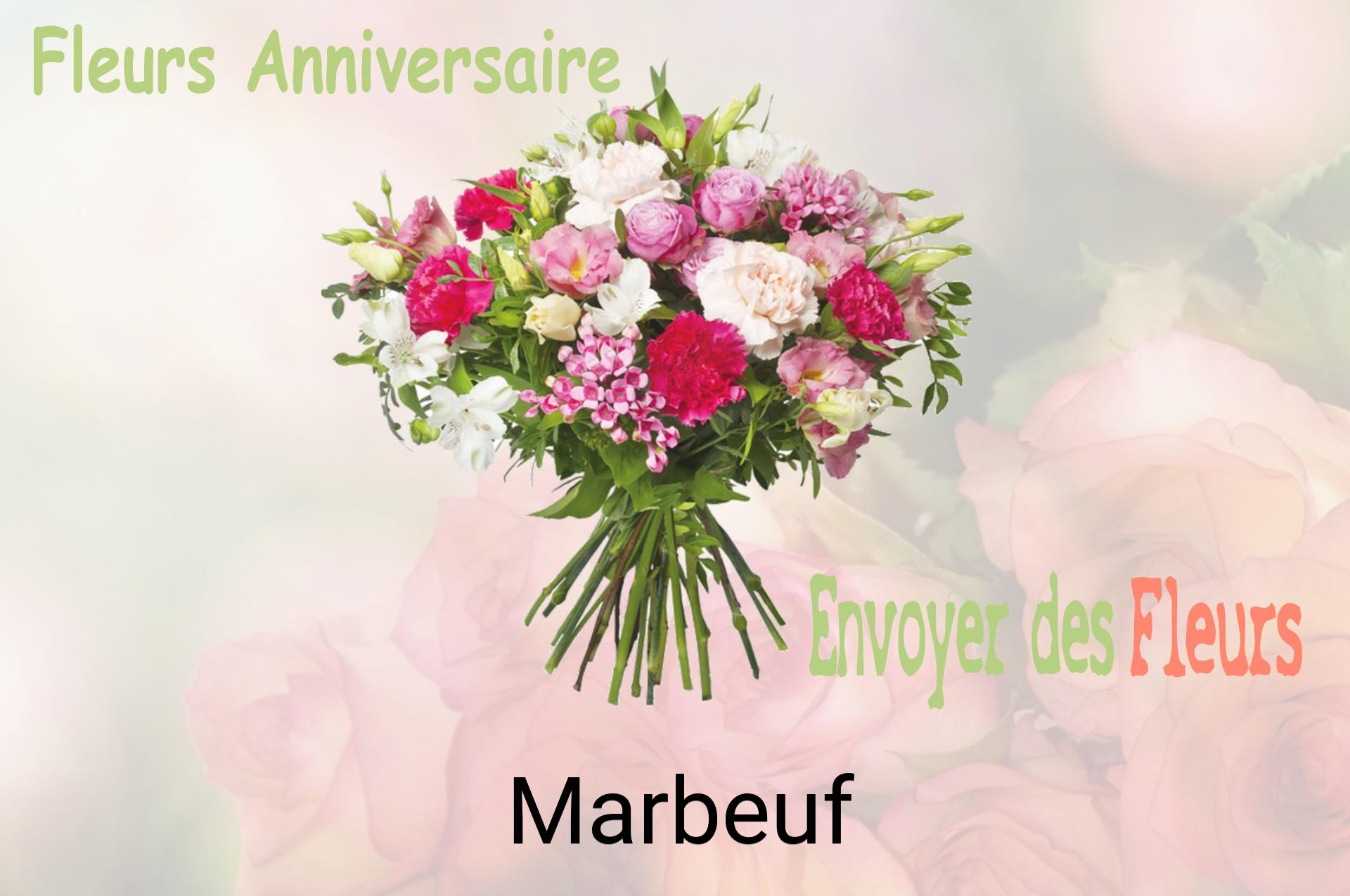 Bouquet de fleurs d’anniversaire livré à Marbeuf