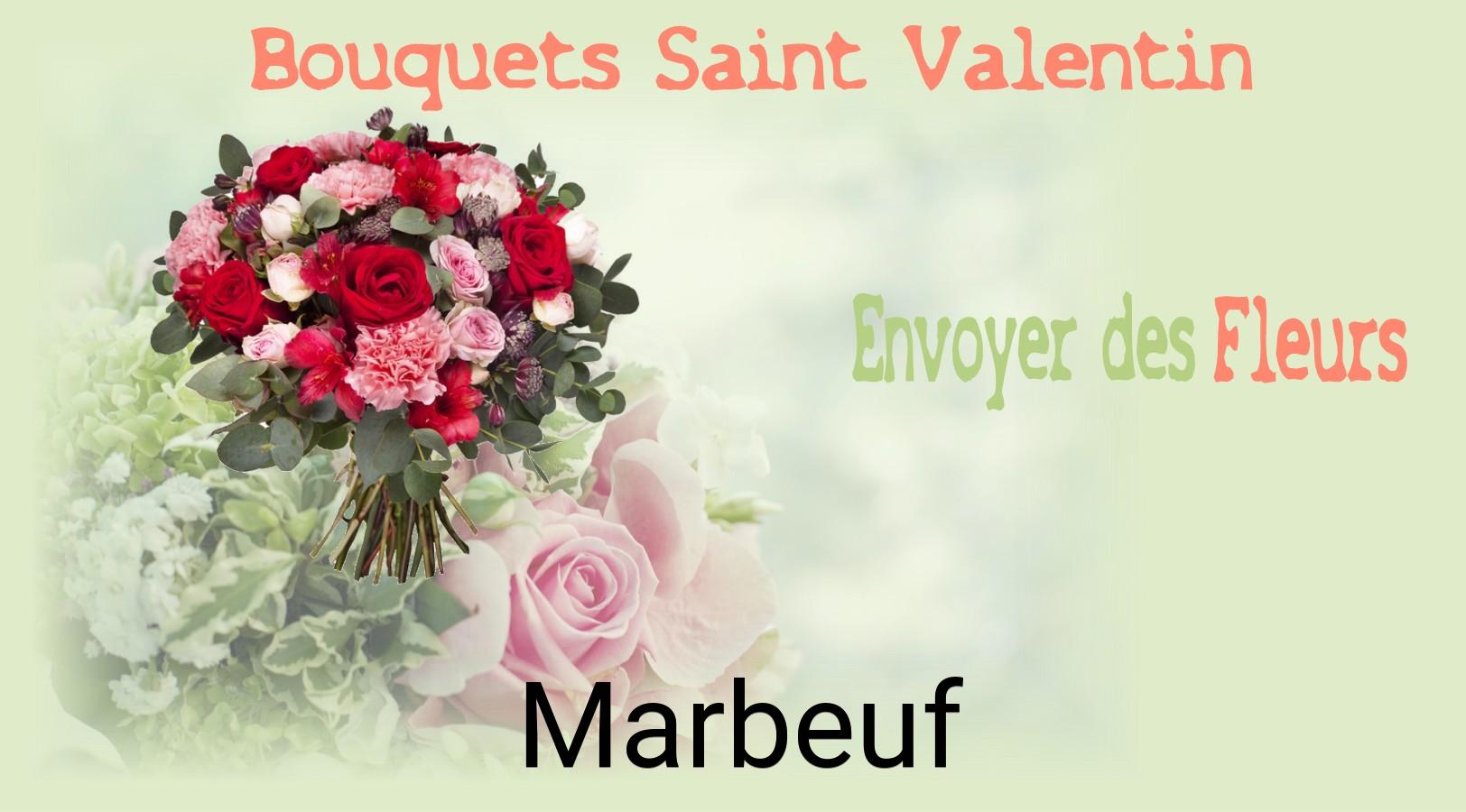 Roses de Saint-Valentin livrées à Marbeuf